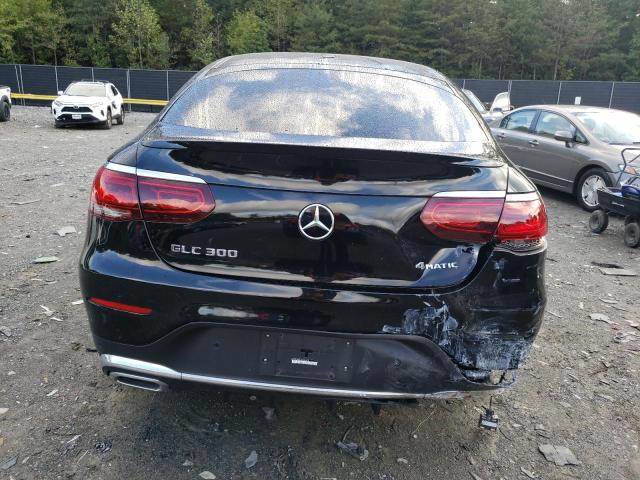 W1N0J8EB1NG035658 - 2022 MERCEDES-BENZ GLC COUPE 300 4MATIC BLACK photo 6