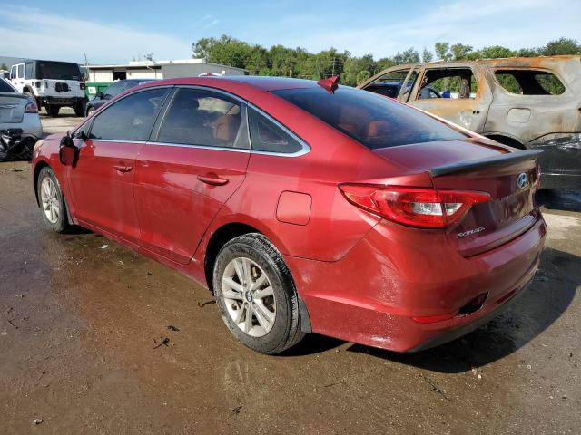 5NPE24AF5GH402846 - 2016 HYUNDAI SONATA SE BURGUNDY photo 2