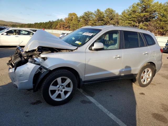 5NMSH73E27H108700 - 2007 HYUNDAI SANTA FE SE SILVER photo 1