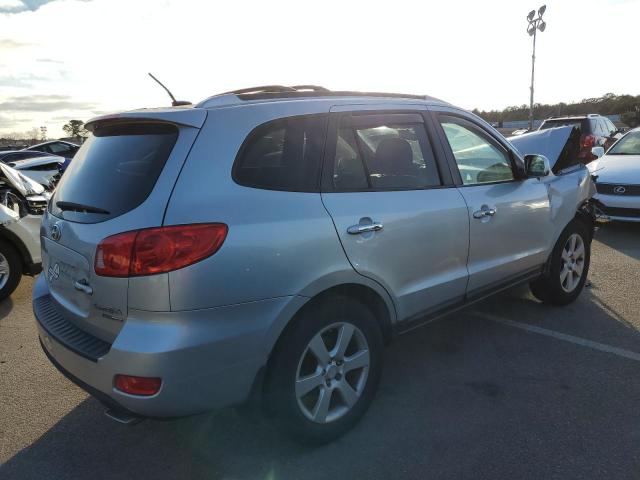 5NMSH73E27H108700 - 2007 HYUNDAI SANTA FE SE SILVER photo 3