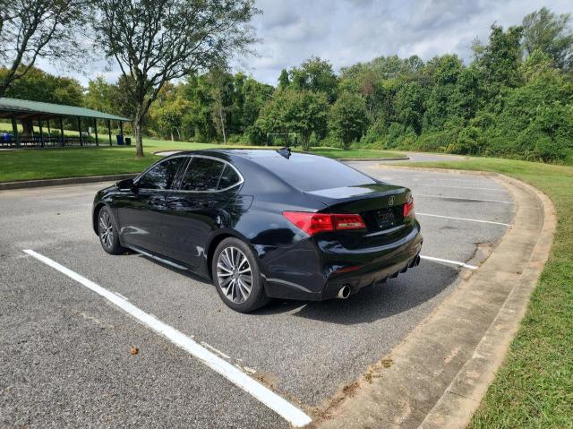 19UUB3F76JA003774 - 2018 ACURA TLX ADVANCE BLACK photo 3