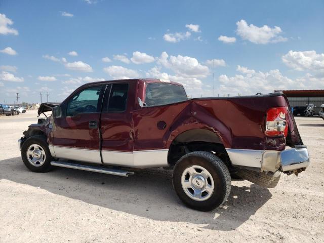 1FTRX12W45FA40225 - 2005 FORD F150 MAROON photo 2