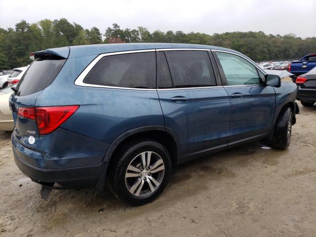 5FNYF6H5XHB086449 - 2017 HONDA PILOT EXL BLUE photo 3