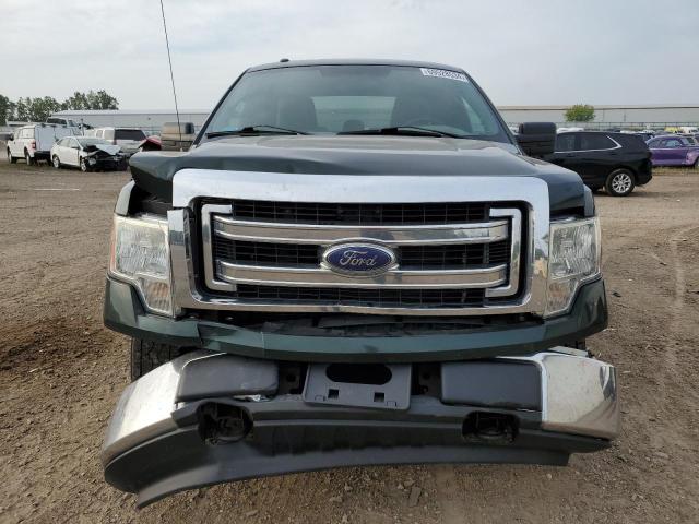 1FTEX1EM1DFB24767 - 2013 FORD F150 SUPER CAB GREEN photo 5