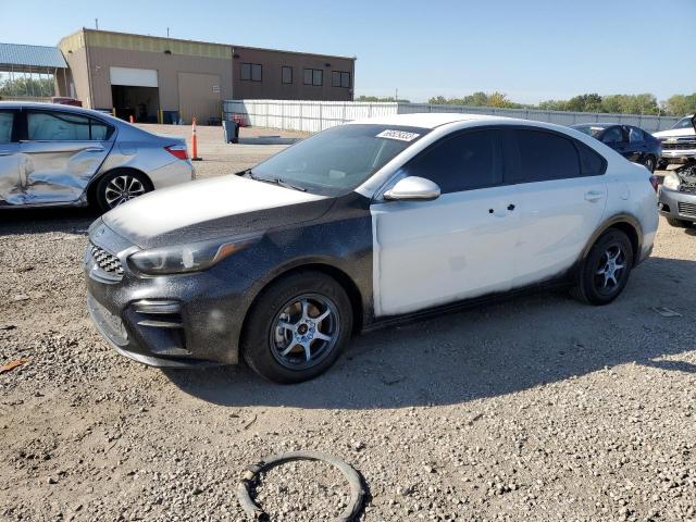 3KPF24AD7ME323701 - 2021 KIA FORTE FE WHITE photo 1