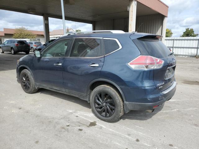 5N1AT2MV9FC788941 - 2015 NISSAN ROGUE S BLUE photo 2