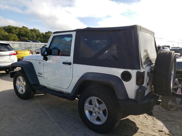1J4AA2D12AL108002 - 2010 JEEP WRANGLER SPORT WHITE photo 2