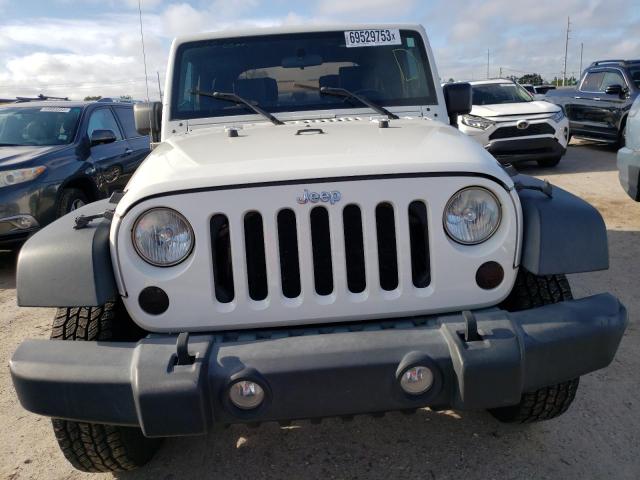 1J4AA2D12AL108002 - 2010 JEEP WRANGLER SPORT WHITE photo 5