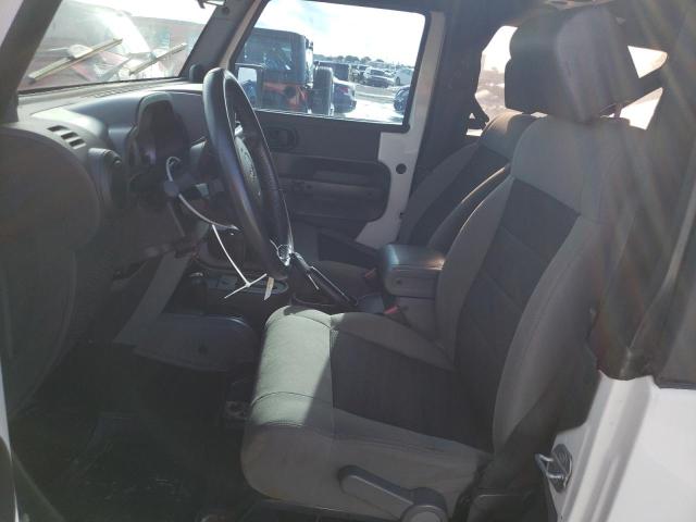 1J4AA2D12AL108002 - 2010 JEEP WRANGLER SPORT WHITE photo 7