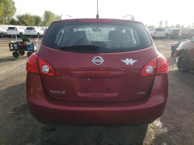 JN8AS5MV1AW125965 - 2010 NISSAN ROGUE S RED photo 6