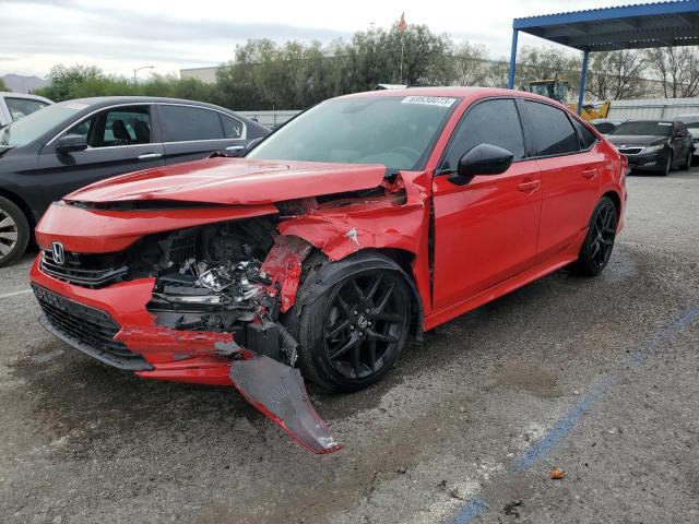 2HGFE2F54NH502802 - 2022 HONDA CIVIC SPORT 红色 照片 1