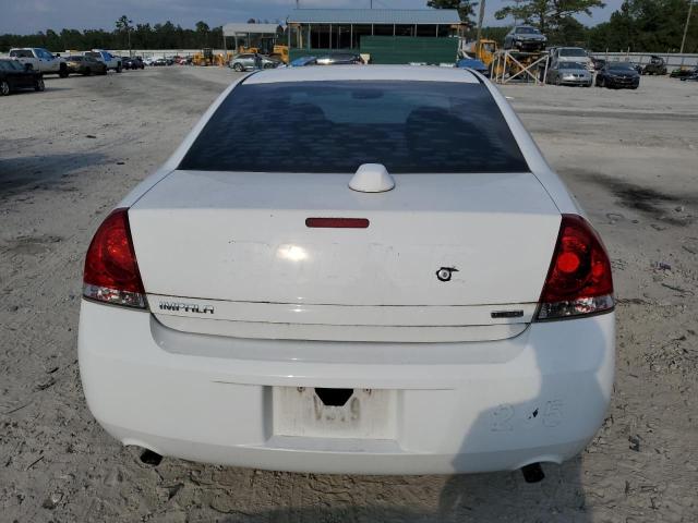 2G1WD5E34E1116322 - 2014 CHEVROLET IMPALA LIM POLICE WHITE photo 6