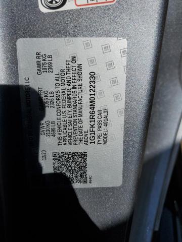 1G1FK1R64M0122330 - 2021 CHEVROLET CAMARO ZL1 灰色 照片 13