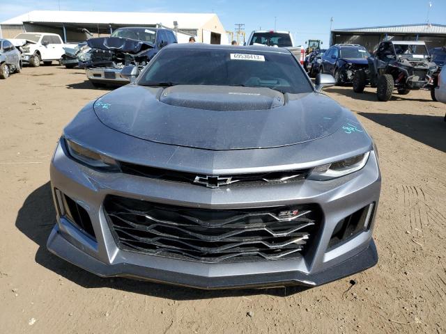1G1FK1R64M0122330 - 2021 CHEVROLET CAMARO ZL1 灰色 照片 5