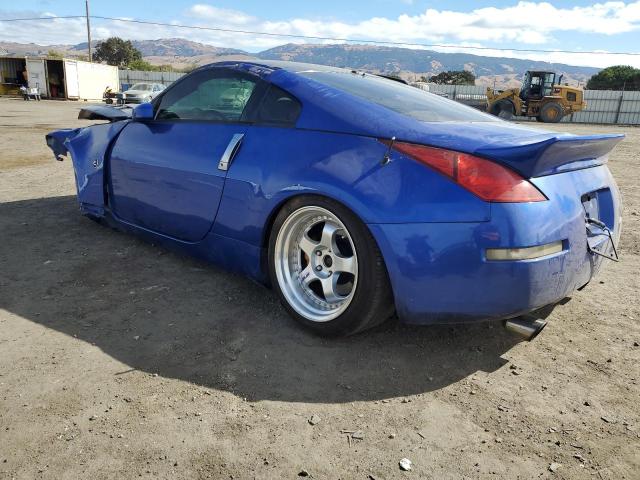 JN1AZ34E63T002021 - 2003 NISSAN 350Z COUPE BLUE photo 2