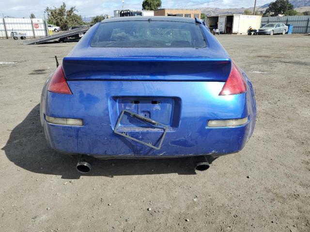 JN1AZ34E63T002021 - 2003 NISSAN 350Z COUPE BLUE photo 6