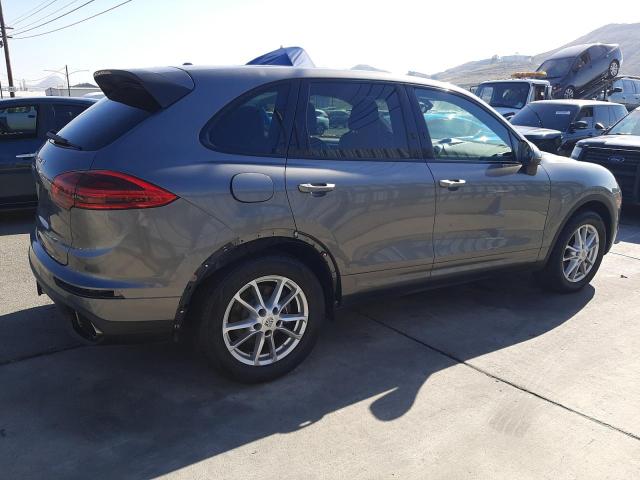 WP1AA2A27GLA10299 - 2016 PORSCHE CAYENNE GRAY photo 3