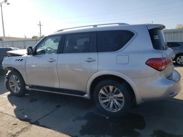 JN8AZ2NE1H9156439 - 2017 INFINITI QX80 BASE SILVER photo 2