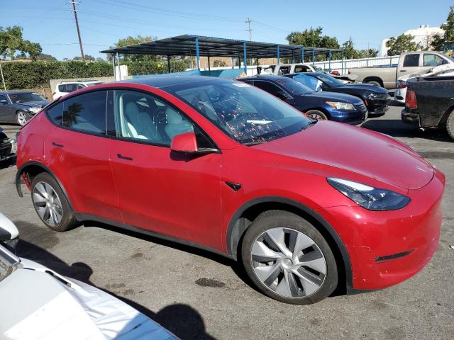 7SAYGDEE8PF914215 - 2023 TESLA MODEL Y RED photo 4