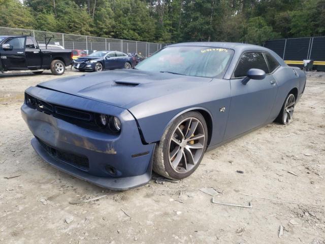 2C3CDZFJ0FH703015 - 2015 DODGE CHALLENGER R/T SCAT PACK BLUE photo 1