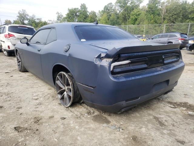 2C3CDZFJ0FH703015 - 2015 DODGE CHALLENGER R/T SCAT PACK BLUE photo 2