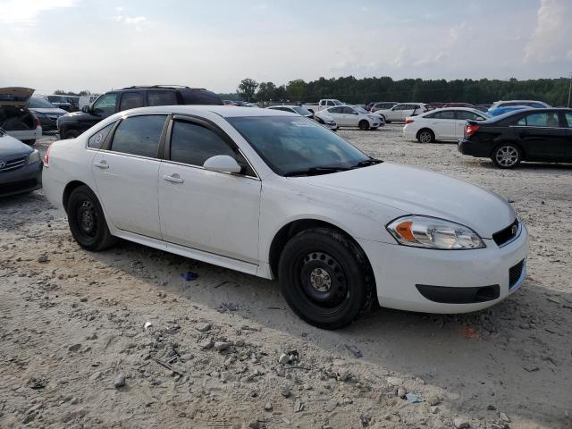 2G1WD5E39E1113951 - 2014 CHEVROLET IMPALA LIM POLICE WHITE photo 4