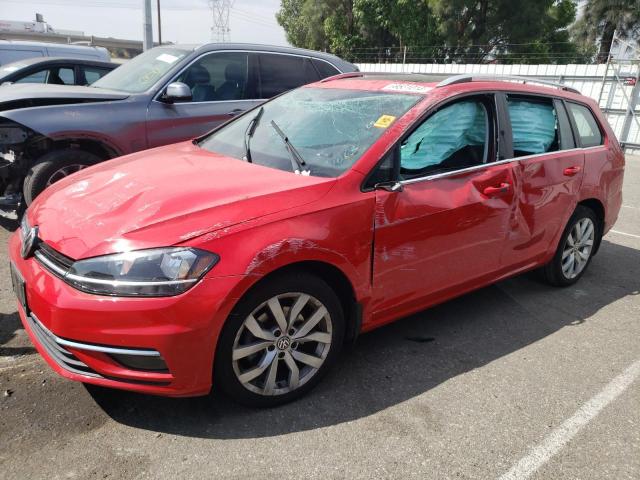 3VWL17AU6JM757839 - 2018 VOLKSWAGEN GOLF SPORT SEL RED photo 1