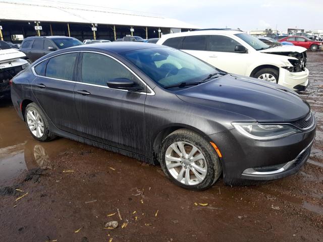 1C3CCCAB7GN112138 - 2016 CHRYSLER 200 LIMITED CHARCOAL photo 4