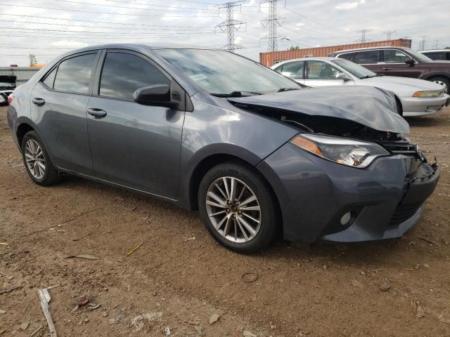 5YFBURHE3EP056576 - 2014 TOYOTA COROLLA L GRAY photo 4