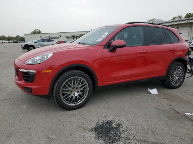 WP1AA2A28HKA89442 - 2017 PORSCHE CAYENNE RED photo 1