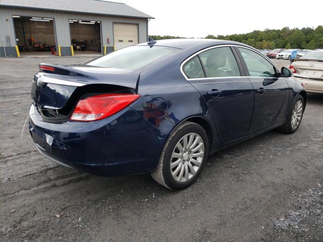 2G4GR5EK4C9151196 - 2012 BUICK REGAL BLUE photo 3