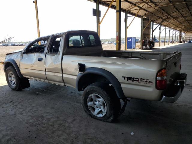 5TESN92N73Z200529 - 2003 TOYOTA TACOMA XTRACAB PRERUNNER 金色 照片 2