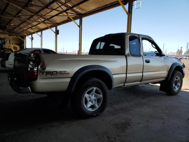 5TESN92N73Z200529 - 2003 TOYOTA TACOMA XTRACAB PRERUNNER 金色 照片 3