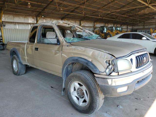 5TESN92N73Z200529 - 2003 TOYOTA TACOMA XTRACAB PRERUNNER 金色 照片 4