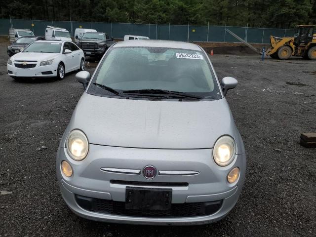 3C3CFFARXCT117284 - 2012 FIAT 500 POP SILVER photo 5