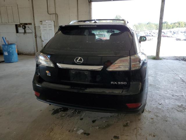 2T2ZK1BA3CC070725 - 2012 LEXUS RX 350 BLACK photo 6