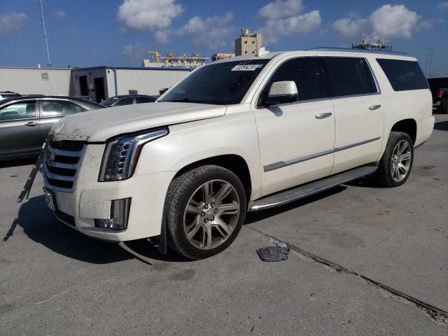 1GYS4SKJ7FR516580 - 2015 CADILLAC ESCALADE ESV LUXURY BEIGE photo 1