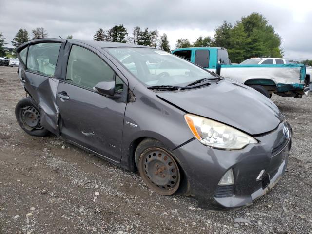 JTDKDTB34C1010485 - 2012 TOYOTA PRIUS C GRAY photo 4