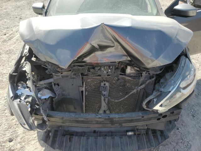 3N1AB7APXKY423960 - 2019 NISSAN SENTRA S GRAY photo 11