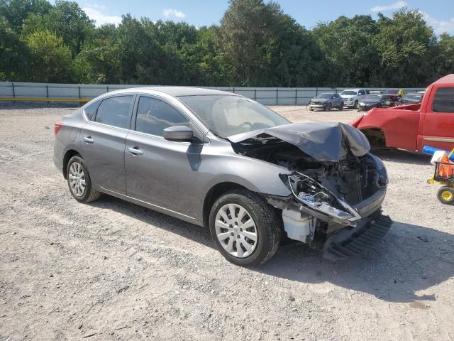 3N1AB7APXKY423960 - 2019 NISSAN SENTRA S GRAY photo 4