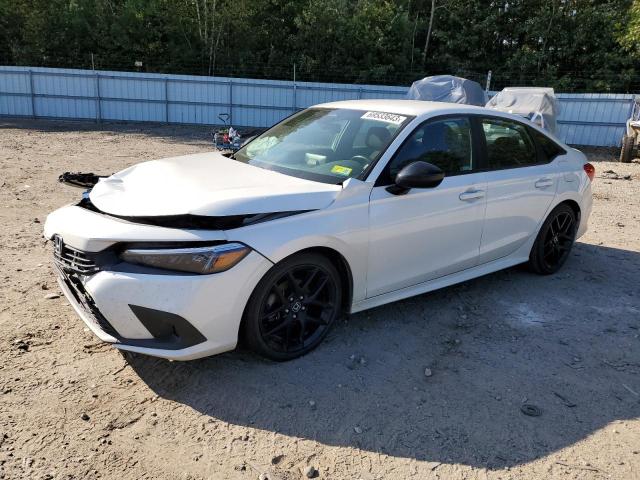 2HGFE2F53NH532003 - 2022 HONDA CIVIC SPORT 白色 照片 1