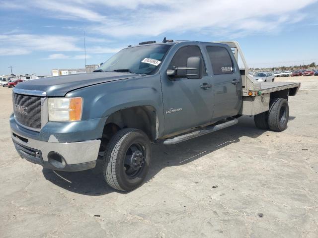 1GT7K3B63AF102189 - 2010 GMC SIERRA K3500 SLE TEAL photo 1