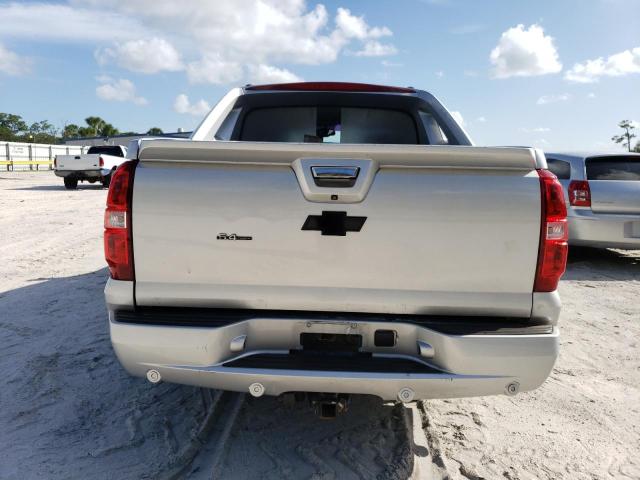 3GNMCGE01CG266533 - 2012 CHEVROLET AVALANCHE LTZ SILVER photo 6