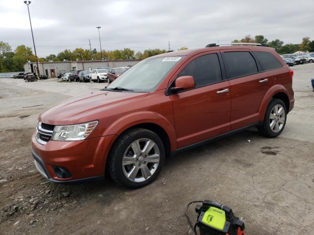 3C4PDCDGXDT728929 - 2013 DODGE JOURNEY CREW ORANGE photo 1