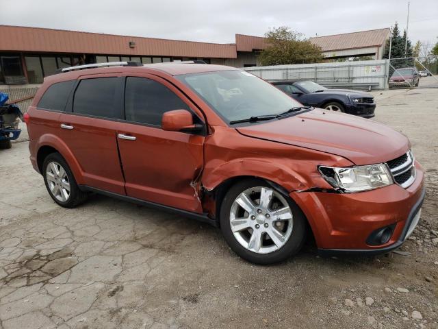 3C4PDCDGXDT728929 - 2013 DODGE JOURNEY CREW ORANGE photo 4