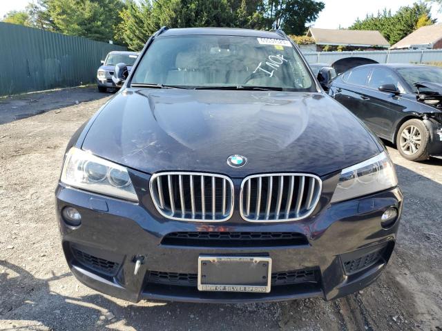 5UXWX9C53E0D34467 - 2014 BMW X3 XDRIVE28I BLUE photo 5