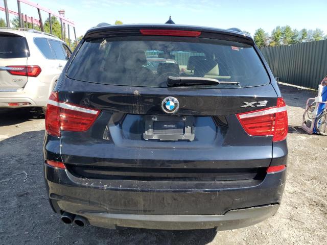 5UXWX9C53E0D34467 - 2014 BMW X3 XDRIVE28I BLUE photo 6