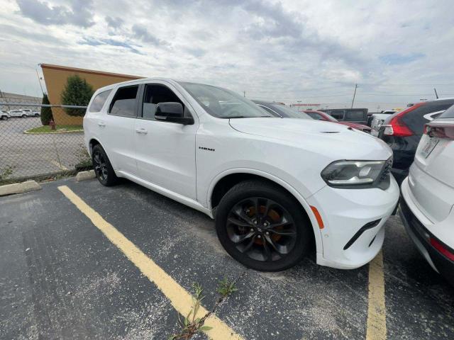 1C4SDJCT1MC631854 - 2021 DODGE DURANGO R/T WHITE photo 4