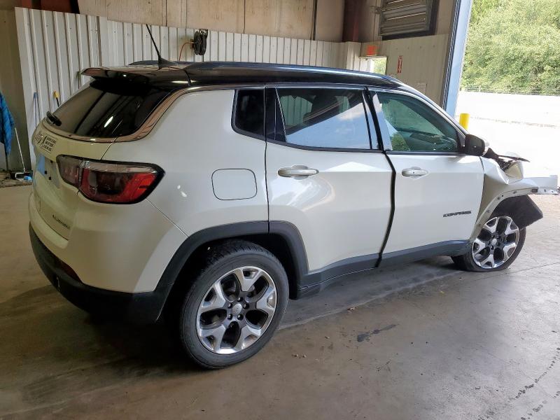 3C4NJDCB9JT283252 - 2018 JEEP COMPASS LIMITED Weiß Foto 3