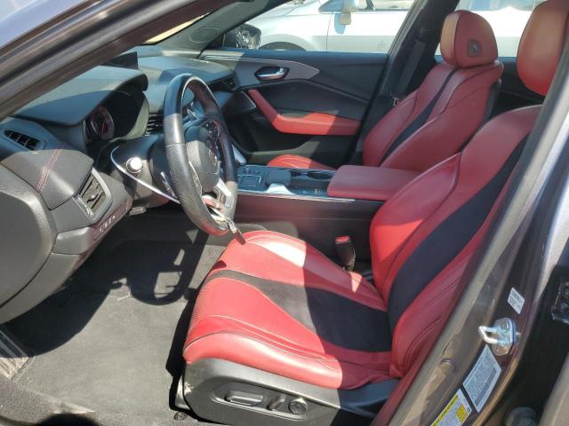 19UUB6F51MA004187 - 2021 ACURA TLX TECH A SILVER photo 7